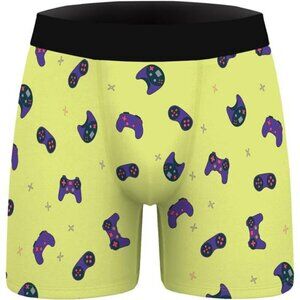 Funny Mens Boxer Briefs Short Leg Teen Boy Underwear Cool Print Gift Idea